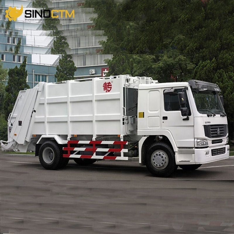 Sinotruk HOWO 4X2 Mini Garbage Washing Truck 5ton 12ton 20ton Refuse Collector truck