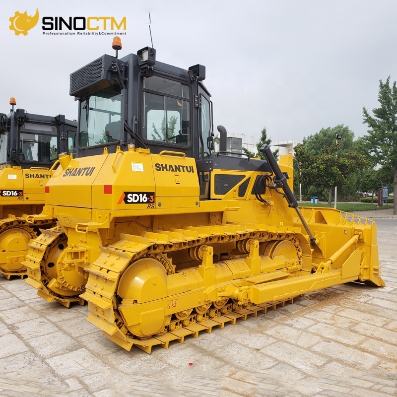 Chinese Shantui 160HP mini crawler dozer for sale bulldozers SD16