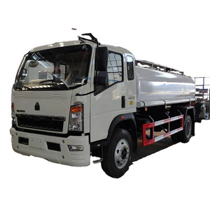 Left Hand Drive Sinotruk 10000 Liter Water Truck 4x2 Howo Water Truck Tank Tanker Price