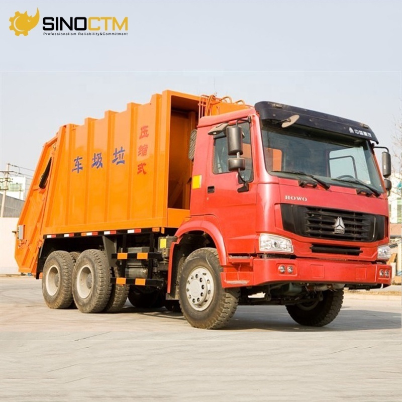 Sinotruk HOWO Compressed Refuese Garbage Truck 6X4 Garbage Compactor Truck for Africa