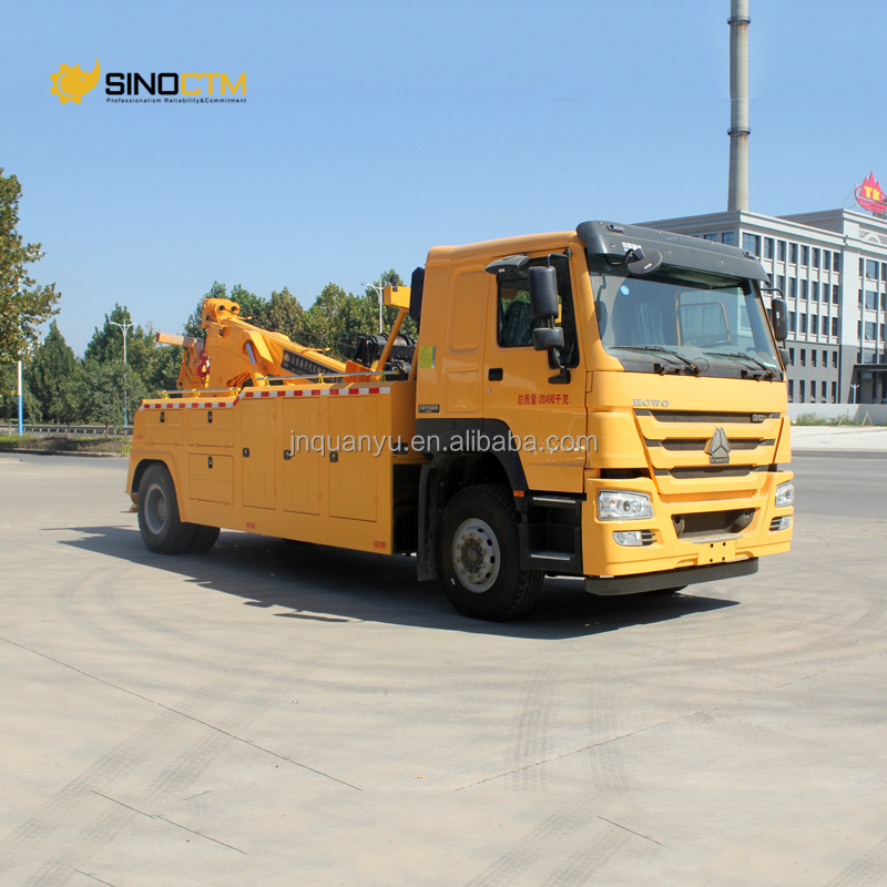 China 4x2 sinotruk 10 Ton 20ton rotator tow Wrecker Recovery Truck for sale