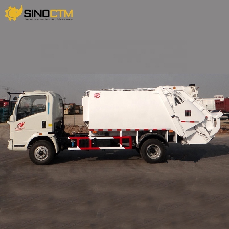 Sinotruk HOWO 4X2 Mini Garbage Washing Truck 5ton 12ton 20ton Refuse Collector truck