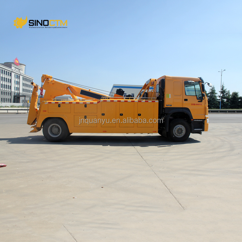 China 4x2 sinotruk 10 Ton 20ton rotator tow Wrecker Recovery Truck for sale