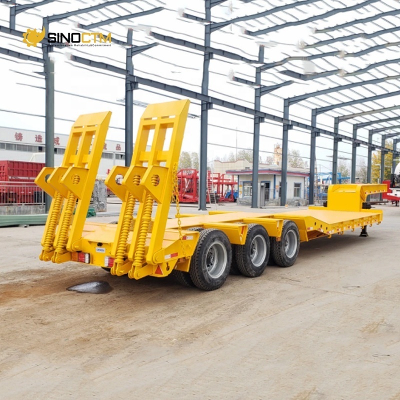 40ft self loading container skeleton trailer 20ft semi trailer container lift truck