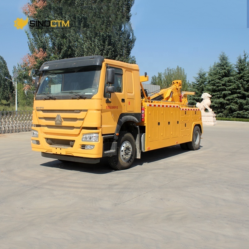 China 4x2 sinotruk 10 Ton 20ton rotator tow Wrecker Recovery Truck for sale