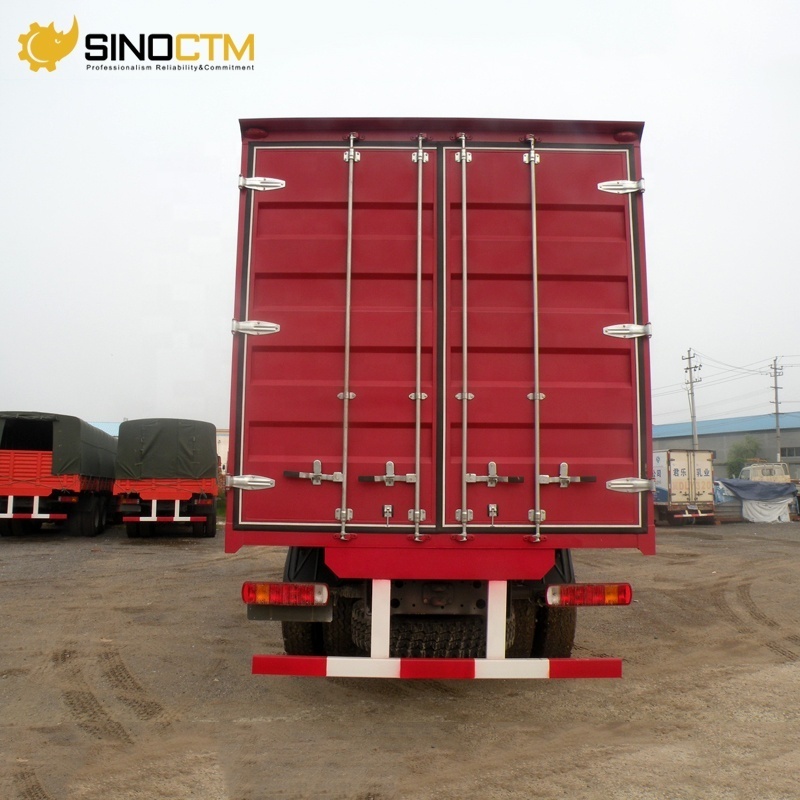 Sinotruk HOWO 8X4 Cargo Truck 12W Lorry Goods Transport Heavy van Cargo Truck