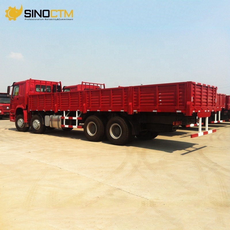 Sinotruck 8x4 30 ton Cargo Truck Howo 12 Wheeler Heavy Duty Lorry