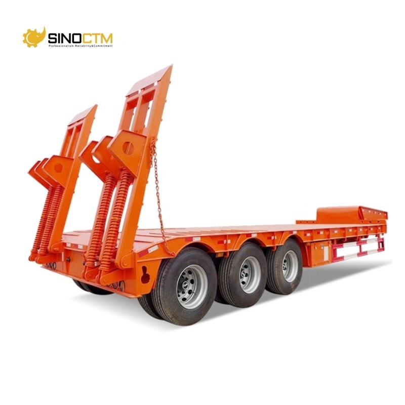 40ft self loading container skeleton trailer 20ft semi trailer container lift truck