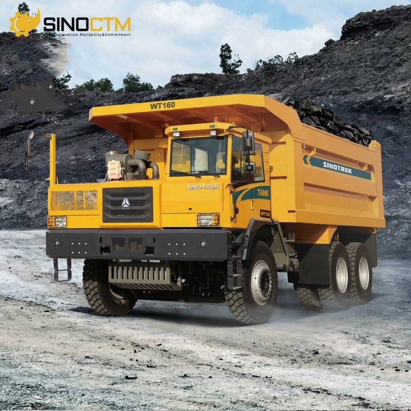 Sinotruk 6x4 Mining Dump Truck for Sale 90t 100t 120t 160t Euro 3 351 - 450hp Manual truck