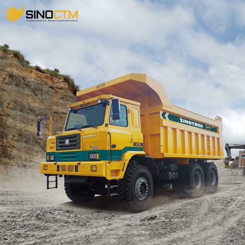 Sinotruk 6x4 Mining Dump Truck for Sale 90t 100t 120t 160t Euro 3 351 - 450hp Manual truck