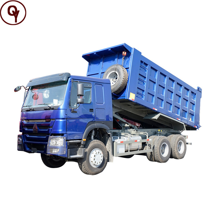 Howo standard 10 wheel dump truck 20 ton capacity size