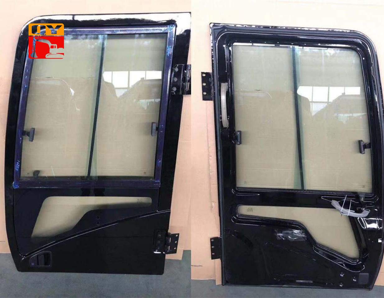 QIANYU 189-2768 Cabin Door 320D 312D 319D Excavator Cab Door 151-6767 139-7100