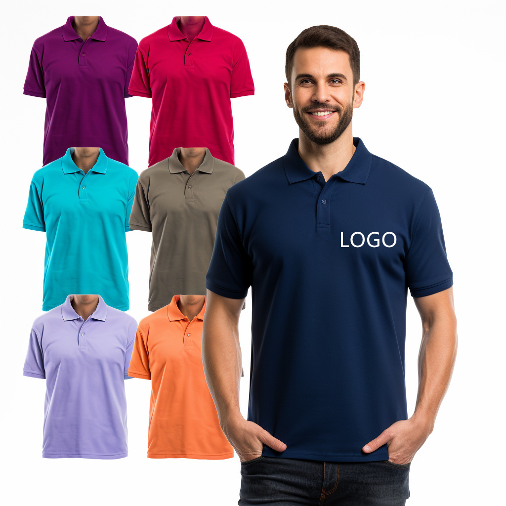 embroidered soft cotton dry fit wholesale custom logo high quality polo shirt