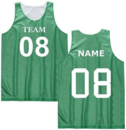 Custom double-sided 100% polyester mesh tank top, men basketball jersey reversible mesh tank top