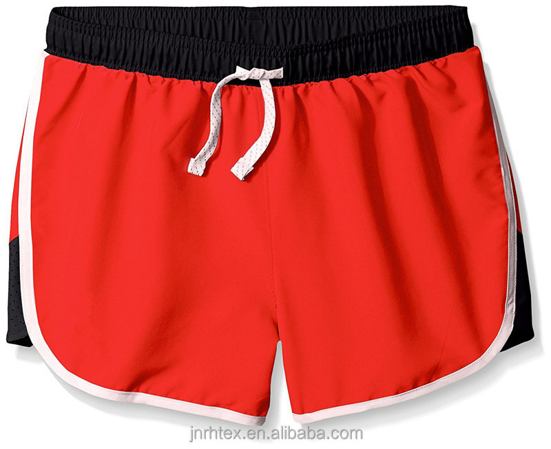 JRT brand 100% cotton blank sports shorts for men with no design for promotion