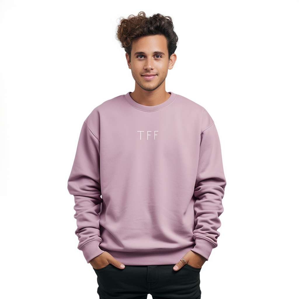 High quality Customized 50%cotton50%polyester embroidered logo distressed sweatshirt