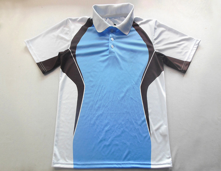 Custom sublimation design full printing sports t shirt designs cricket jersey for event