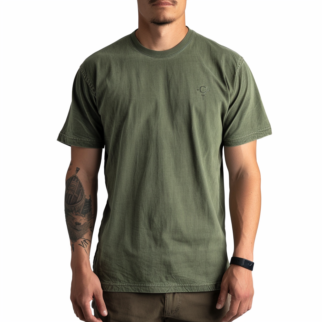 Custom Men's Pigment Dyed T Shirt, High Quality 100% Cotton Garment Dyed Vintage T shirt