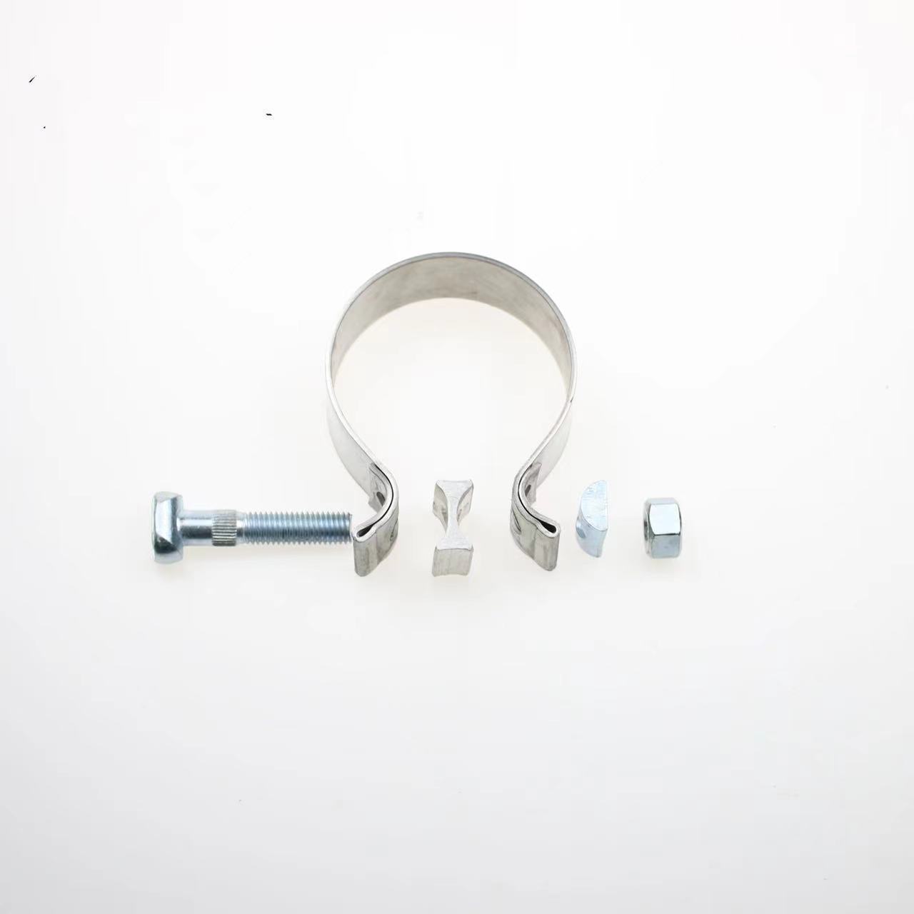 Exhaust Pipe Clamp Stainless Steel Exhaust Sleeve Connector Clamp Exhaust Muffler Used Clamp