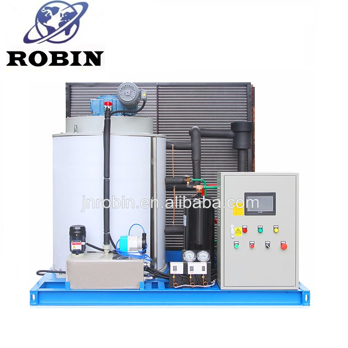 Robin flake ice machine 5t industrial ice maker for fishery 5tons good price