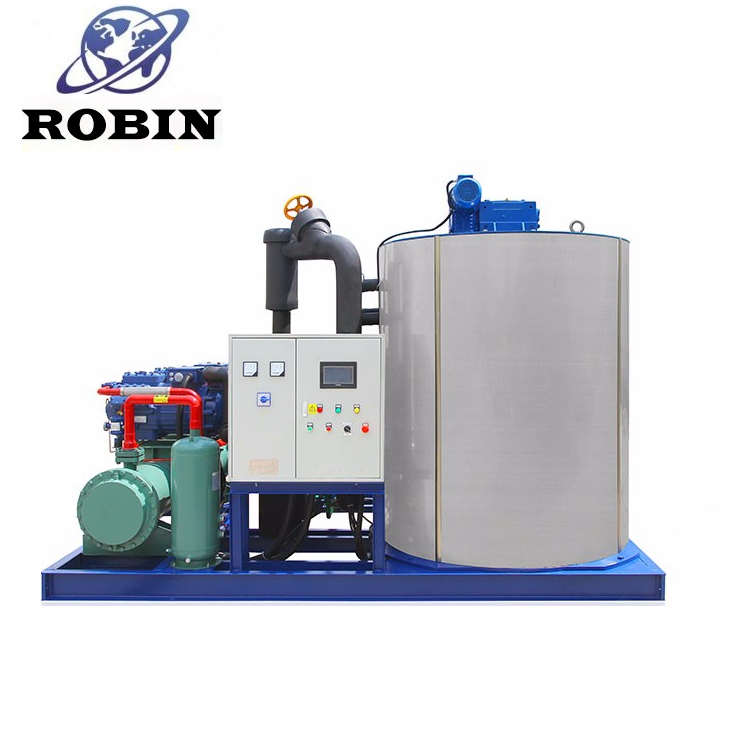 Robin flake ice machine 5t industrial ice maker for fishery 5tons good price