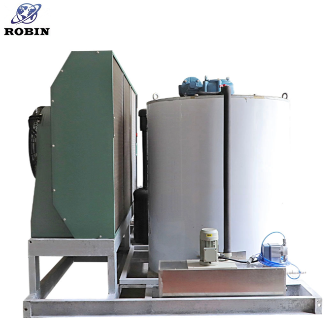 Robin flake ice machine 5t industrial ice maker for fishery 5tons good price