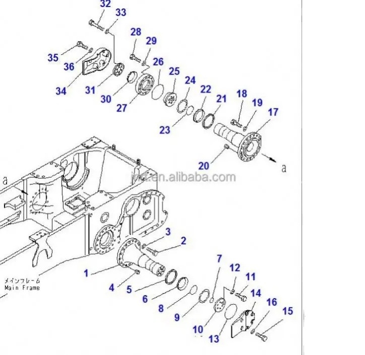 Hot sale HM400-3237-60-22240 237-60-22240 42C-70-05110 Repair kit construction machinery