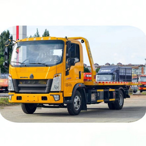 Chinese Factory Euro 3 For Sale Rollback Bed 4x2 Tow Recovery Wrecker Truck