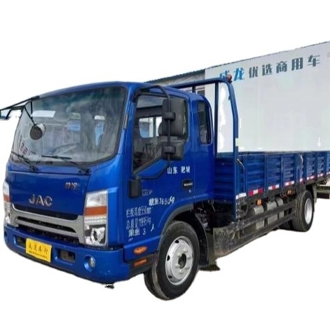 Used JAC Shuai Ling Low Price 10Ton 5.4m Cargo Truck With Boutique Vehicle Condition  For Sale