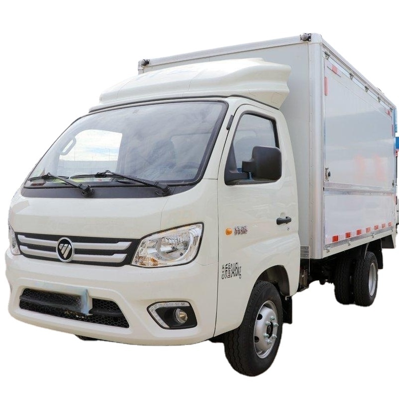 China Hot Selling New Energy 4 Wheel Mini Truck Fully Electric 1-3 Tons Van Truck For Sale