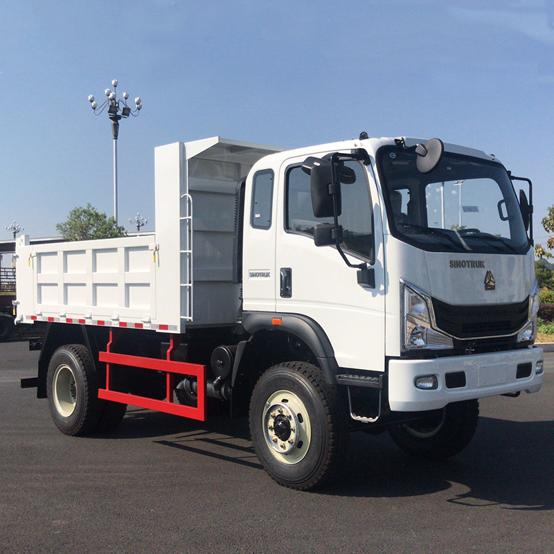 Hot Sale Chinese Sinotruk 4x2 8 Tons 6.8Cbm 6 Wheels Mini Dump Truck