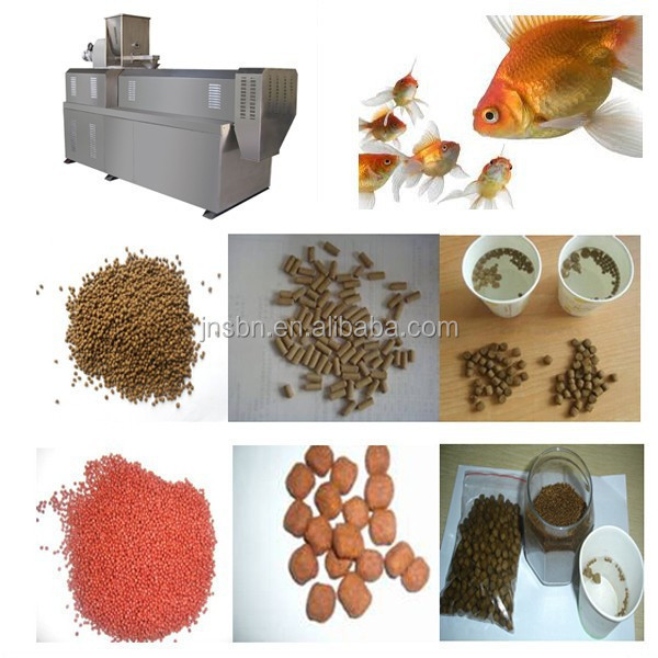 Factory Direct Supplier Automatic swimming Fish food processing equipment