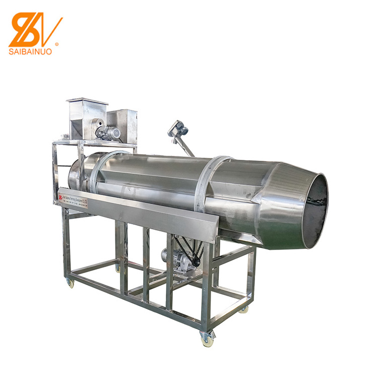 Automatic extruding corn doritos crispy fried nacho Tortilla chips extruder making machine