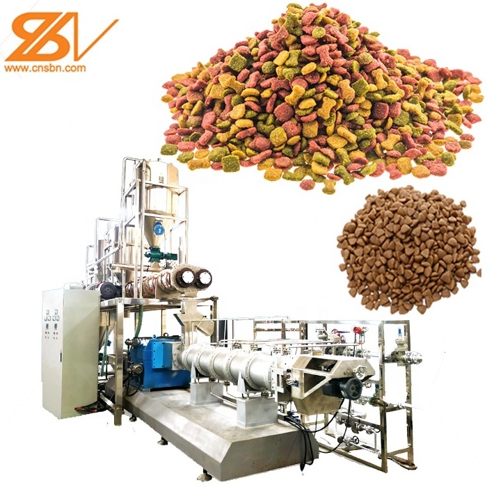 2000kg -3000kg/h  Floating Fish Feed mill extruder machine special for dog food cat food fish food making with good service