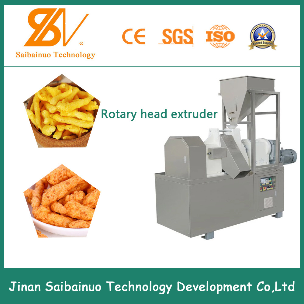 Mini Cheetos Kurkure Nik Naks Puffed Snacks Food Extruder Making Machine full setup Production Line Machinery