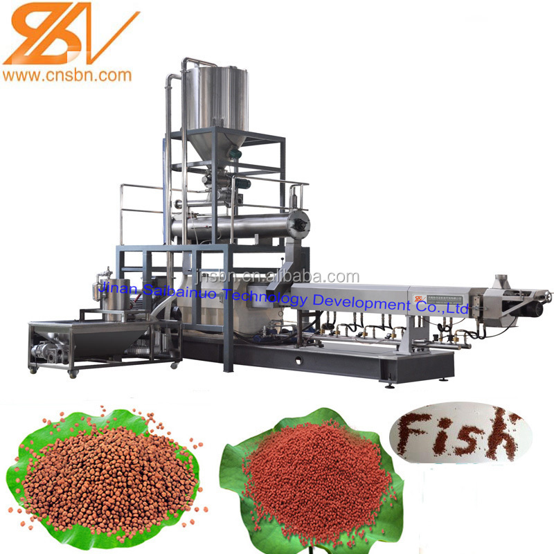 Factory Direct Supplier Automatic swimming Fish food processing equipment