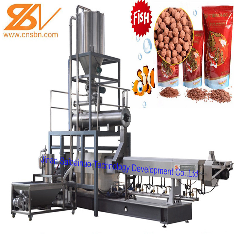 Factory Direct Supplier Automatic swimming Fish food processing equipment