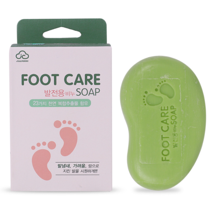 Foot Skin Care Vegan Nursing Beriberi Antipruritic Deodorant Perspiration Bubble Exfoliating Foot Care Herbal Extract Soap