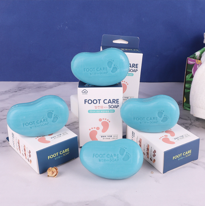 Foot Skin Care Vegan Nursing Beriberi Antipruritic Deodorant Perspiration Bubble Exfoliating Foot Care Herbal Extract Soap