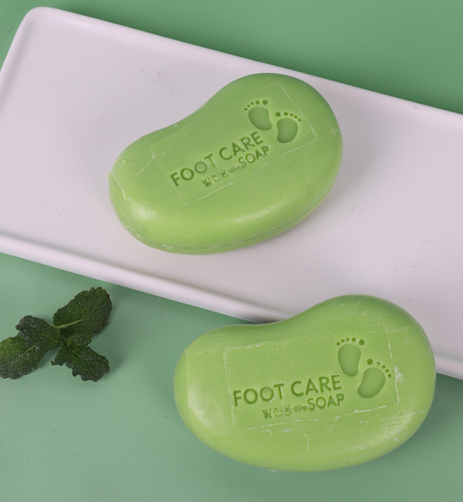 Foot Skin Care Vegan Nursing Beriberi Antipruritic Deodorant Perspiration Bubble Exfoliating Foot Care Herbal Extract Soap