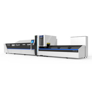 SENFENG Professional and Automatic fiber laser cutting machine for pipe tube  cutting with Automatic pneumatic chuck SF6020T