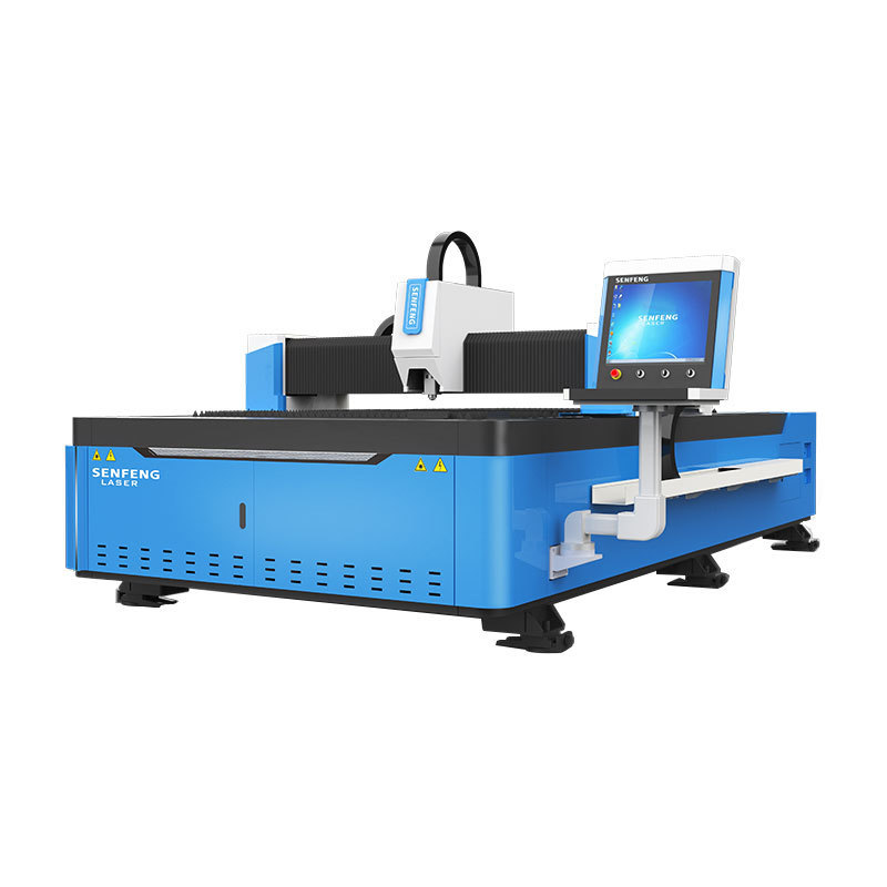 senfeng cnc metal sheet 1500 watt fiber optic laser cutter cut cutting machine 3000x1500