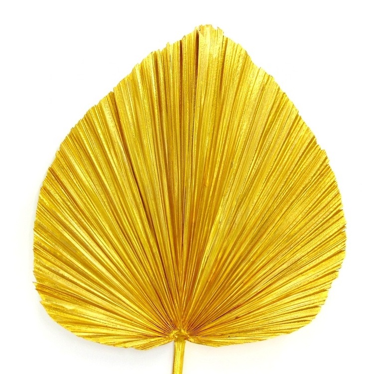 Custom dry palm leaves dry flowers poufs natural home decoration dried leaves dried poufs