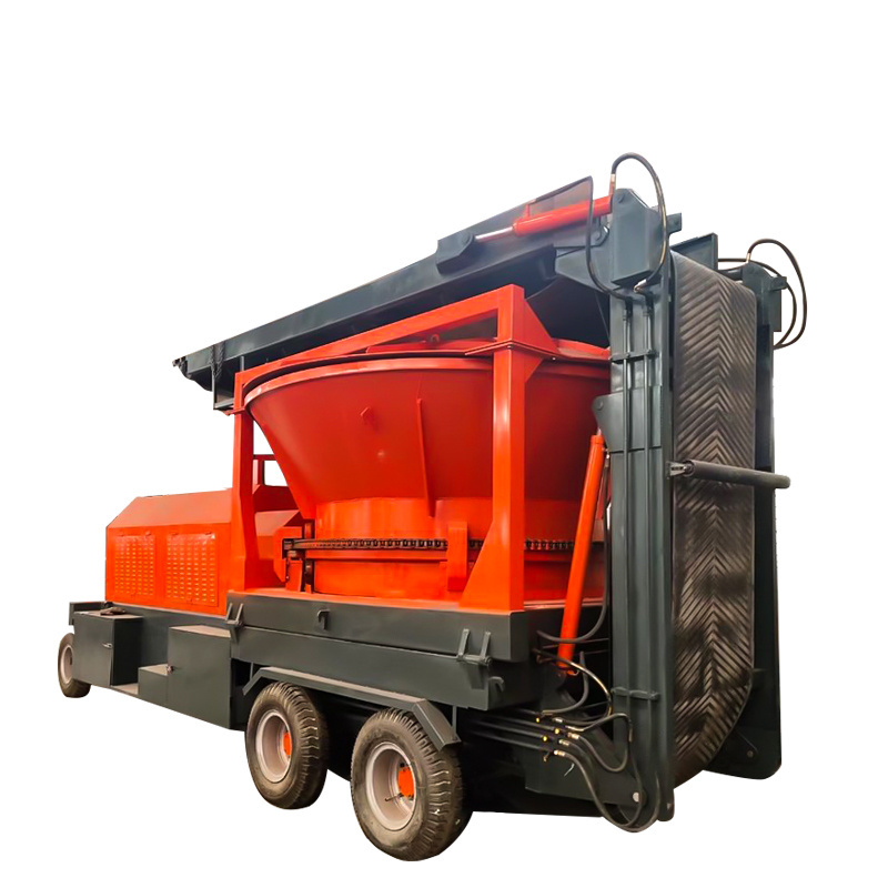 Diesel-Driven Mobile Waste Wood Crusher Trunk Grinder on Sale