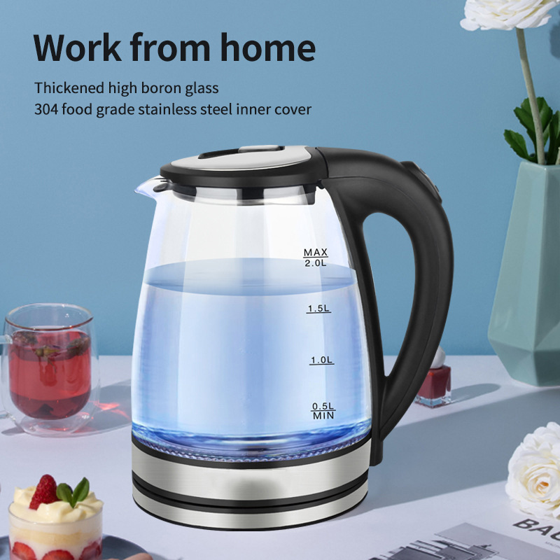 Hotel Guest Room Appliance 360 Degree Rotational Base hotel electric kettle