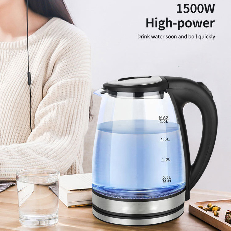 Hotel Guest Room Appliance 360 Degree Rotational Base hotel electric kettle