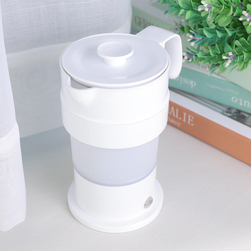 Keep warm 400 ml Collapsible Silicone Mini Electric Portable Tea Kettle