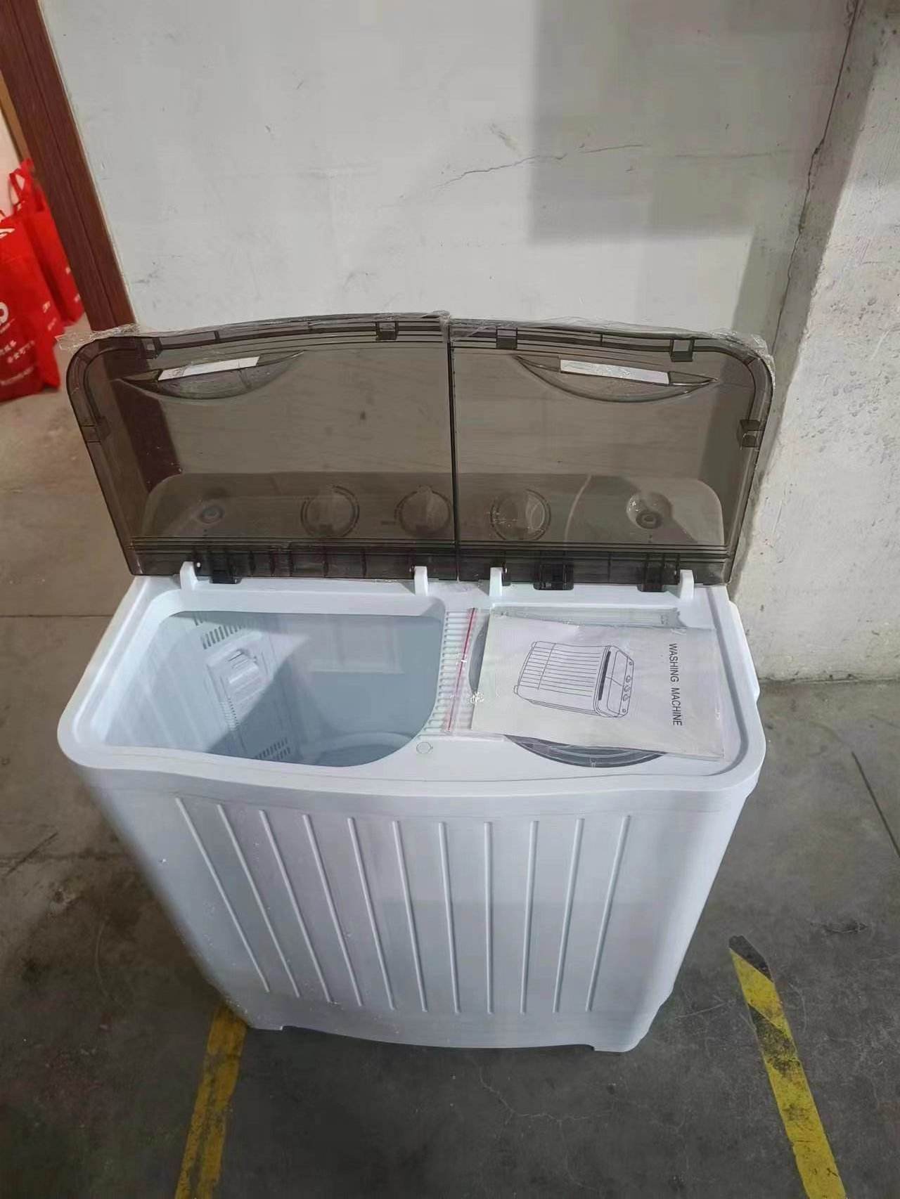 Factory price top loading semi automatic 5kg 10kg 15kg twin tub portable washing machine