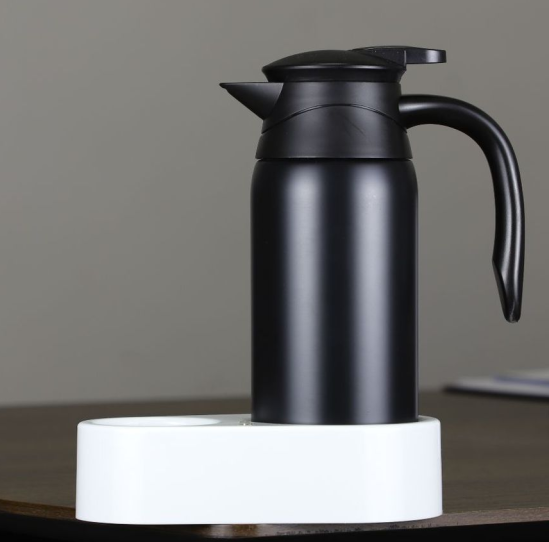 2022 12v 24v 800ml black white outdoor kettle stainless steel electric tea car water boiler