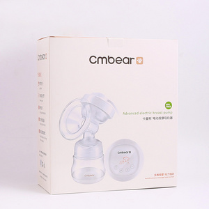 Electric Feeding Supplies Massage Portable baby Milk Extractor hands free Breast Pump